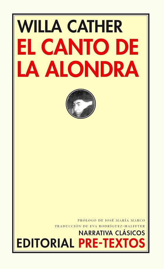CANTO DE LA ALONDRA | 9788481913866 | CATHER,WILLA