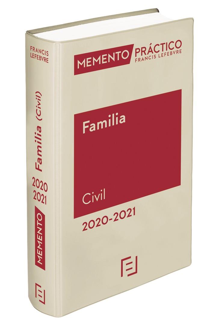 MEMENTO FAMILIA (CIVIL) 2020-2021 | 9788418190698 | LEFEBVRE-EL DERECHO
