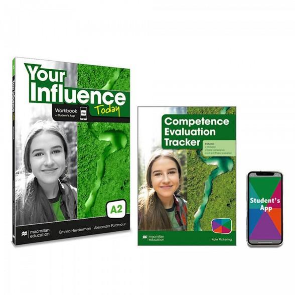 YOUR INFLUENCE TODAY A2 WORKBOOK, COMPETENCE EVALUATION TRACKER Y STUDENT'S APP | 9781380099099 | HEYDERMAN, EMMA / PARAMOUR, ALEXANDRA