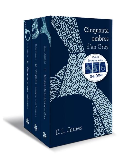 CINQUANTA OMBRES D´EN GREY PACK ESTIU TRILOGIA | 9788401389214 | JAMES,E.L.