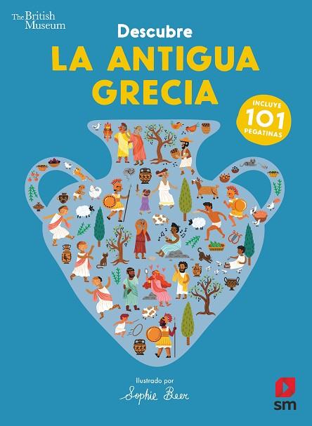 DESCUBRE LA ANTIGUA GRECIA (101 PEGATINAS) | 9788413188928 | BEER, SOPHIE