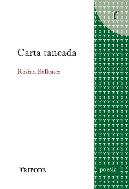 CARTA TANCADA | 9788412392029 | BALLESTER, ROSINA