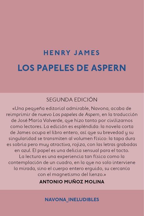 PAPELES DE ASPERN | 9788416259229 | JAMES,HENRY