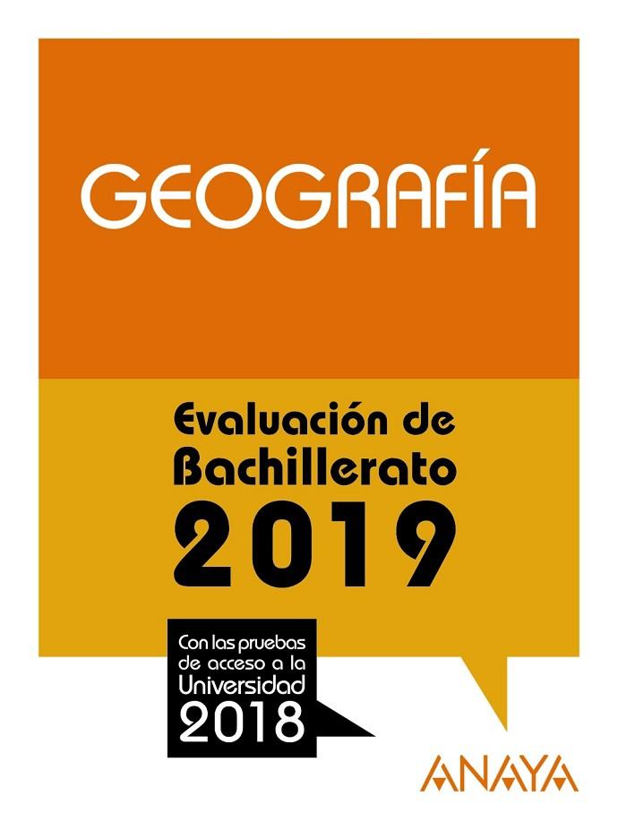 GEOGRAFÍA 2019 | 9788469856864 | MUÑOZ-DELGADO Y MÉRIDA, Mª CONCEPCIÓN