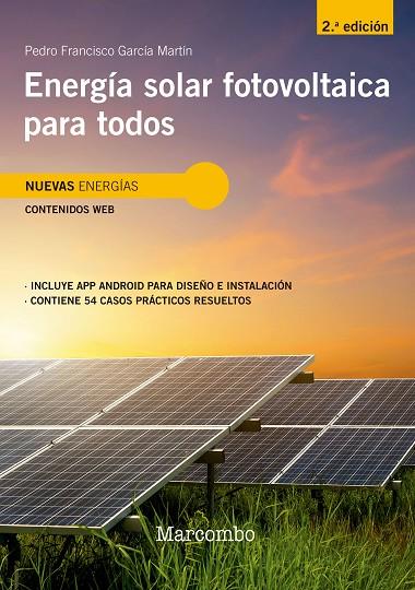 ENERGÍA SOLAR FOTOVOLTAICA PARA TODOS | 9788426734396 | GARCIA MARTIN, PEDRO FRANCISCO