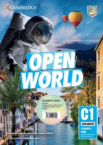 OPEN WORLD ADVANCED STUDENT'S PACK C1 (STUDENT'S BOOK WITHOUT ANSWERS AND WORKBOOK | 9788413220437 | COSGROVE, ANTHONY / WIJAYATILAKE, CLAIRE / ARCHER, GREG