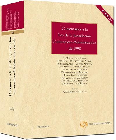 COMENTARIOS A LA LEY DE LA JURISDICCION CONTENCIOSO-ADMINISTRATIVA DE 1998 | 9788499036625 | TORRES-FERNANDEZ NIETO,JUAN JOSE RIVERO GONZALEZ,MANUEL