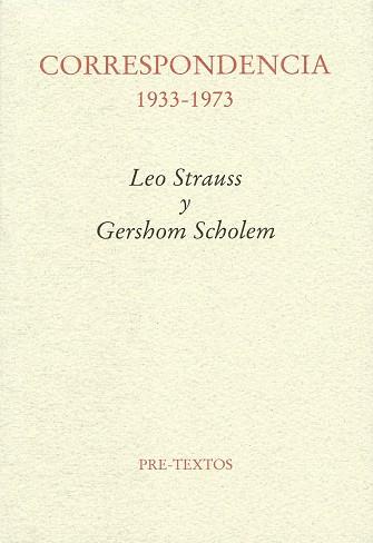 CORRESPONDENCIA 1933-1973 | 9788481919967 | SCHOLEM,GERSHOM STRAUSS,LEO