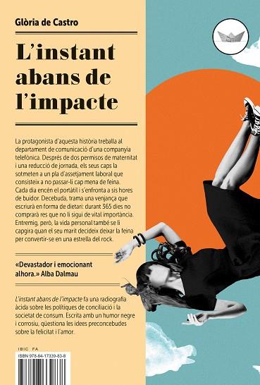 L'INSTANT ABANS DE L'IMPACTE (PREMI LLIBRETER 2022) | 9788417339838 | DE CASTRO, GLÒRIA