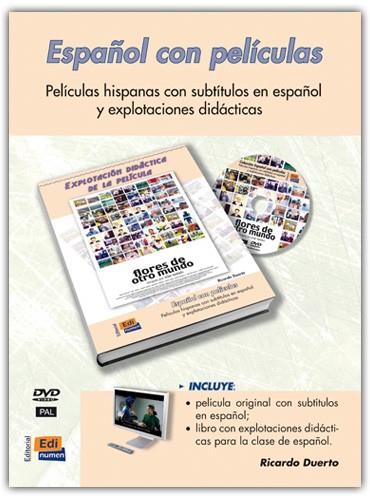 ESPAÑOL CON PELICULAS + DVD. PELICULAS HISPANAS CON SUBTITULOS EN ESPAÑOL Y EXPLOTACIONES DIDACTICAS | 9788498480436 | DUERTO,RICARDO