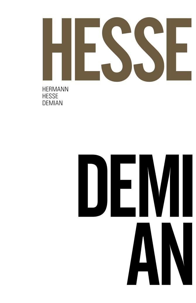 DEMIAN | 9788491043638 | HESSE,HERMANN (PREMIO NOBEL 1946)