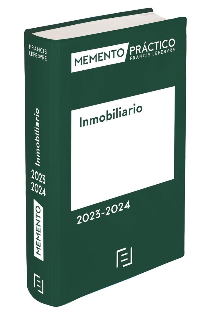 MEMENTO INMOBILIARIO 2023-2024 | 9788419573322 | LEFEBVRE-EL DERECHO