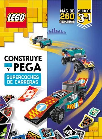LEGO. CONSTRUYE Y PEGA SUPERCOCHES DE CARRERAS | 9791259570123