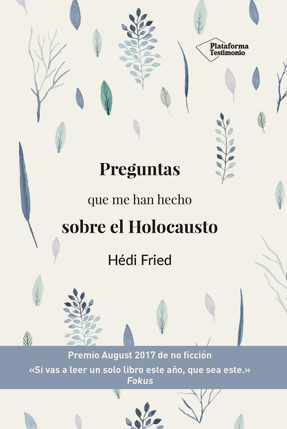 PREGUNTAS QUE ME HAN HECHO SOBRE EL HOLOCAUSTO | 9788417622145 | FRIED, HÉDI
