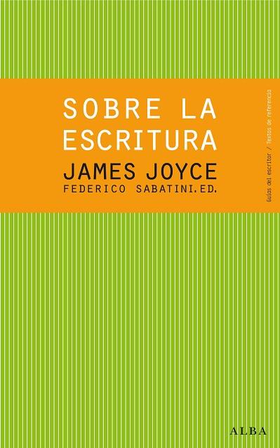 SOBRE LA ESCRITURA | 9788484288619 | JOYCE,JAMES