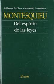 DEL ESPIRITU DE LAS LEYES | 9789500395069 | MONTESQUIEU