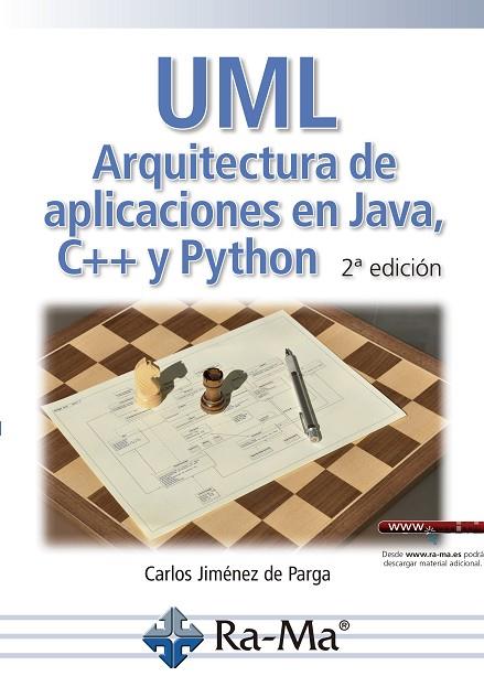 UML ARQUITECTURA DE APLICACIONES EN JAVA C++ Y PYTHON 2'ED | 9788499649771 | JIMENEZ CARLOS