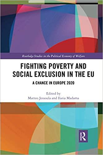 FIGHTING POVERTY AND SOCIAL EXCLUSION IN THE EU: A CHANCE IN EUROPE 2020 | 9780367589424 | MATTEO JESSOULA 
