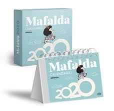 MAFALDA 2020 CALENDARIO CAJA AZUL ESCRITORIO | 7798071447468