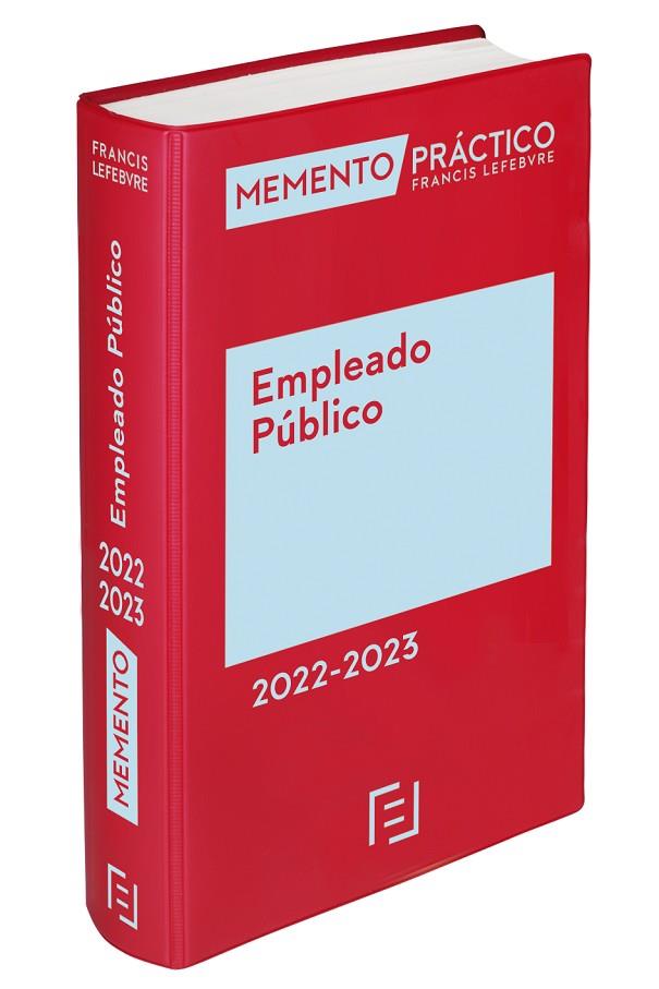 MEMENTO EMPLEADO PÚBLICO  2022-2023 | 9788418647802 | LEFEBVRE-EL DERECHO