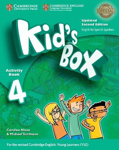 KID'S BOX LEVEL 4 ACTIVITY BOOK WITH CD ROM AND MY HOME BOOKLET UPDATED ENGLISH | 9788490369159 | NIXON, CAROLINE/TOMLINSON, MICHAEL/GRAINGER, KIRSTIE