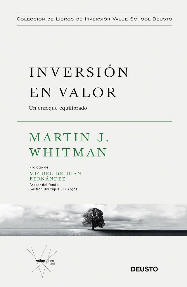INVERSIÓN EN VALOR. UN ENFOQUE EQUILIBRADO | 9788423432868 | WHITMAN, MARTIN J.