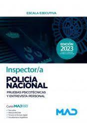 INSPECTOR/A DE POLICÍA NACIONAL PRUEBAS PSICOTÉCNICAS Y ENTREVISTA PERSONAL | 9788414271322
