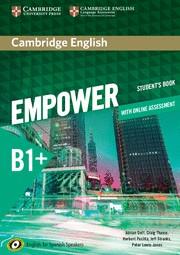 CAMBRIDGE ENGLISH EMPOWER FOR SPANISH SPEAKERS B1+ STUDENT,S BOOK WITH ONLINE ASSESSMENT | 9788490361740 | DOFF,ADRIAN THAINE,CRAIG