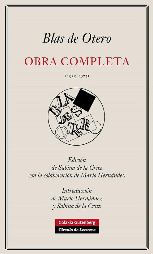 OBRA COMPLETA (1935-1977) | 9788481099553 | OTERO,BLAS DE