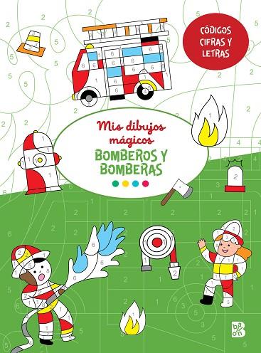 MIS DIBUJOS MÁGICOS-BOMBEROS Y BOMBERAS | 9789403235172 | BALLON