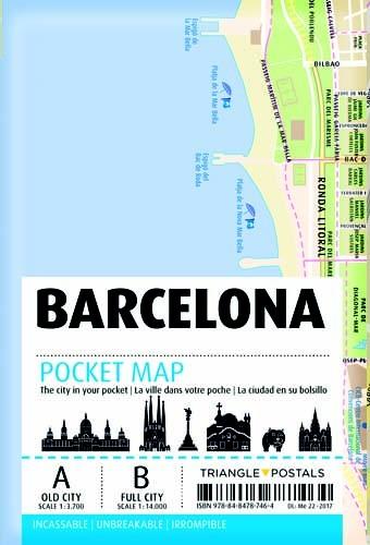 BARCELONA POCKET MAP | 9788484787464 | VIVAS ORTIZ, PERE