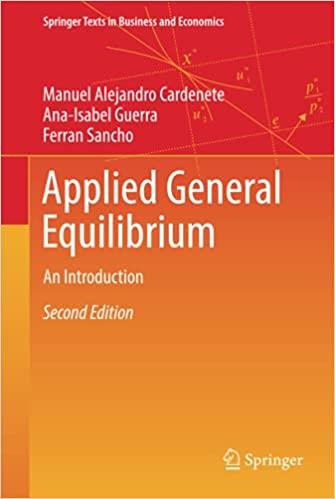 APPLIED GENERAL EQUILIBRIUM: AN INTRODUCTION  | 9783662548929