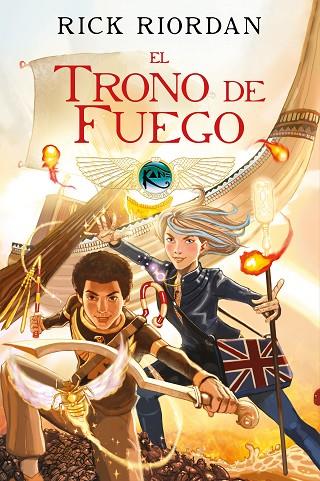 EL TRONO DE FUEGO (LAS CRÓNICAS DE LOS KANE 2) (NOVELA GRAFICA) | 9788417460891 | RIORDAN, RICK