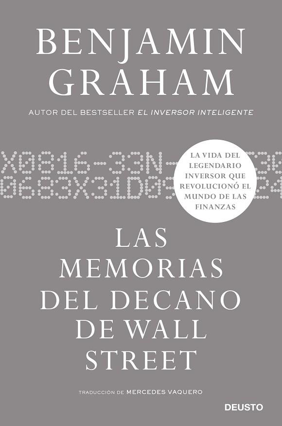 LAS MEMORIAS DEL DECANO DE WALL STREET | 9788423435968 | GRAHAM, BENJAMIN