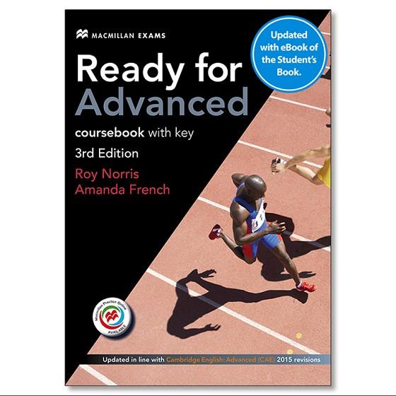 READY FOR ADVANCED COURSEBOOK WITH KEY 3RD ED | 9781786327574 | FRENCH, AMANDA/NORRIS, ROY