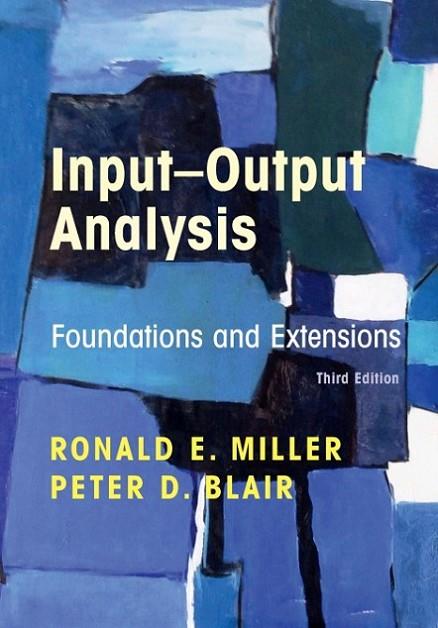 INPUT-OUTPUT ANALYSIS | 9781108723534 | RONALD E. MILLER/PETER D. BLAIR