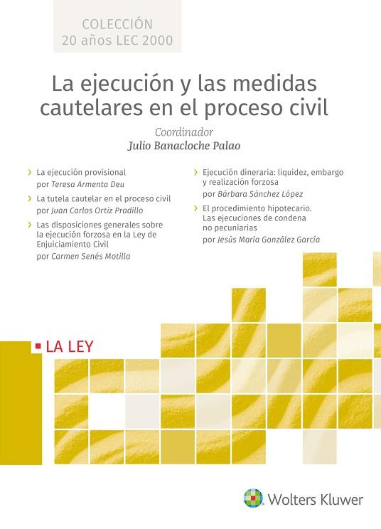 LA EJECUCIÓN Y LAS MEDIDAS CAUTELARES EN EL PROCESO CIVIL (5 VOLS) | 9788490207956 | ARMENTA DEU, TERESA/ORTIZ-PRADILLO, JUAN CARLOS/SENÉS MOTILLA, CARMEN/SÁNCHEZ LÓPEZ, BÁRBARA