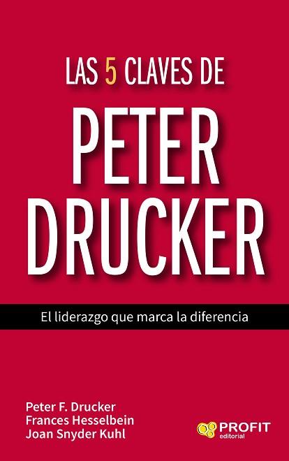 5 CLAVES DE PETER DRUCKER. EL LIDERAZGO QUE MARCA LA DIFERENCIA | 9788416583171 | DRUCKER, PETER F. HESSELBEIN,FRANCES SNYDER KUHL,JOAN