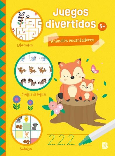 ANIMALES ENCANTADORES. JUEGOS DIVERTIDOS 5+ | 9789403234786 | BALLON