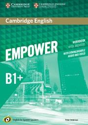 CAMBRIDGE ENGLISH EMPOWER FOR SPANISH SPEAKERS B1 WORKBOOK WITH ANSWERS + AUDIO AND VIDEO | 9788490369586 | ANDERSON,PETER