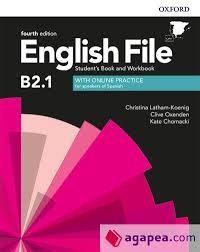 ENGLISH FILE B2 1 STUDENTS BOOK AND WORKBOOK WITH KEY FOURTH EDITION | 9780194058247 | LATHAN-KOENIG / OXENDEN