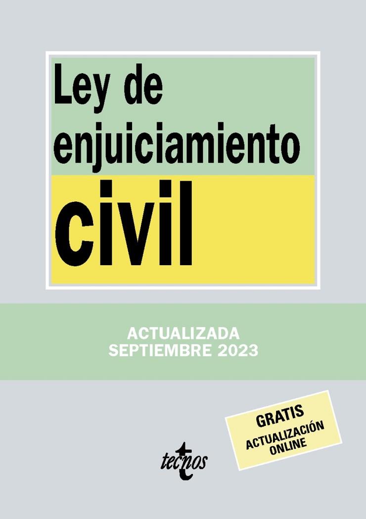 LEY DE ENJUICIAMIENTO CIVIL | 9788430988549