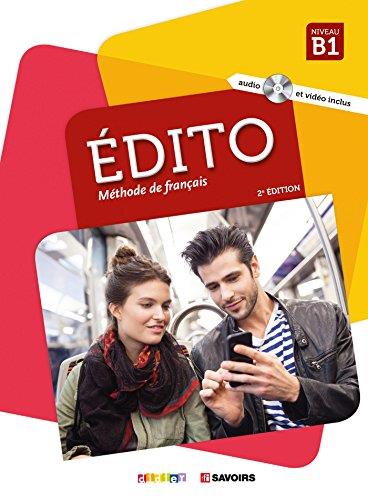 EDITO B1 2E ÉDITION AVEC 1 DVD | 9782278087730 | DUFOUR, MARION/MAINGUET, JULIE/MOTTIRONI, EUGÉNIE/OPATSKI, SERGUEÏ/COLLECTIF
