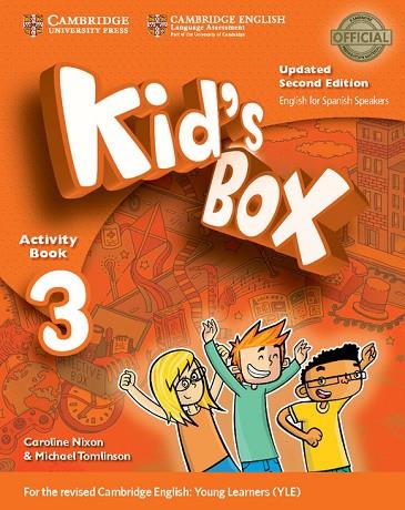 KID'S BOX LEVEL 3 ACTIVITY BOOK WITH CD ROM AND MY HOME BOOKLET UPDATED ENGLISH | 9788490369326 | NIXON, CAROLINE/TOMLINSON, MICHAEL/GRAINGER, KIRSTIE