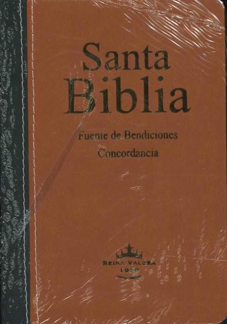 SANTA BIBLIA FUENTE DE BENDICIONES CONCORDANCIA REINA VALERA 1960 | 9788521818250