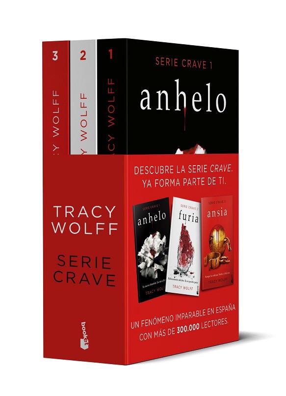 PACK CRAVE. ANHELO, FURIA Y ANSIA | 9788408278955 | WOLFF, TRACY