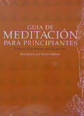 GUIA DE MEDITACION PARA PRINCIPIANTES. LINEAS DIRECTRICES DEL LAM RIM | 9788494869921 | VALHAM,KARIN