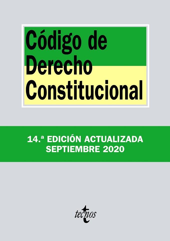 CÓDIGO DE DERECHO CONSTITUCIONAL | 9788430980239