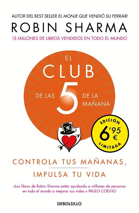 EL CLUB DE LAS 5 DE LA MAÑANA. CONTROLA TUS MAÑANAS, IMPULSA TU VIDA | 9788466350051 | SHARMA, ROBIN