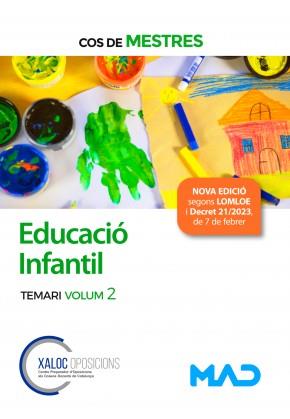 TEMARI 2 EDUCACIO INFANTIL COS DE MESTRES | 9788414270349